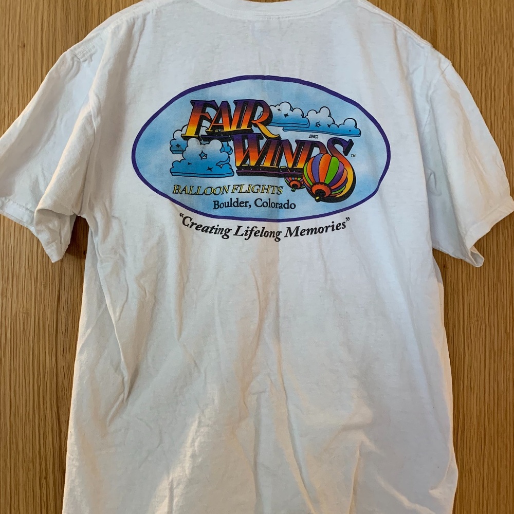 Fair Winds Colorado Hot Air Balloon T-Shirt